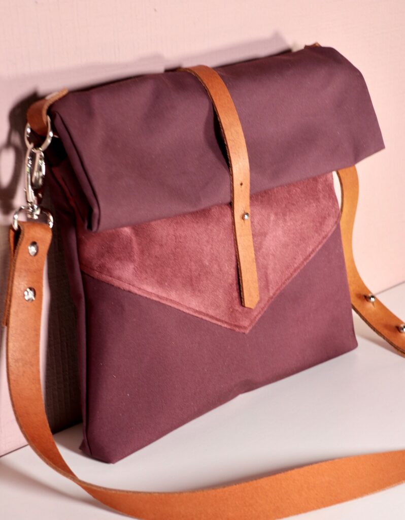 Rolltop Tasche nähen