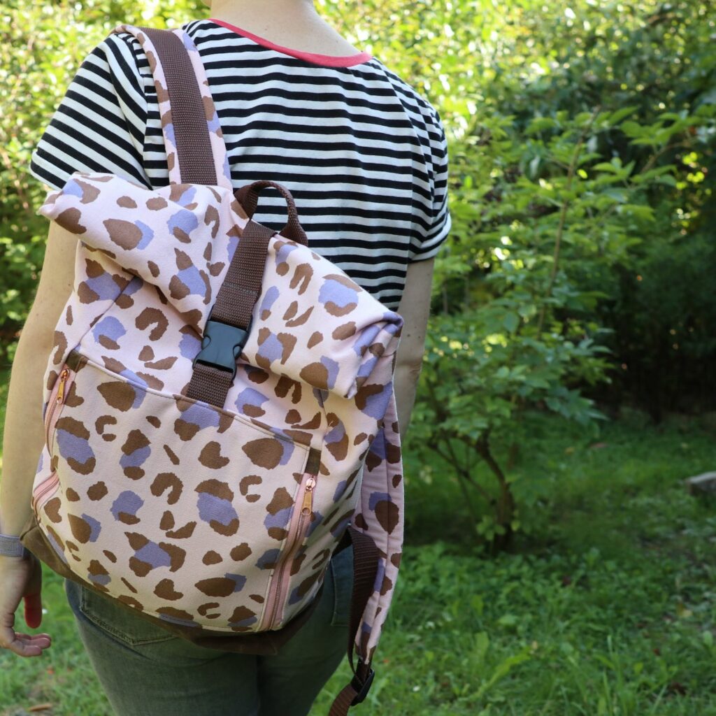 Rolltop Rucksack Schnittmuster und Anleitung Yoko