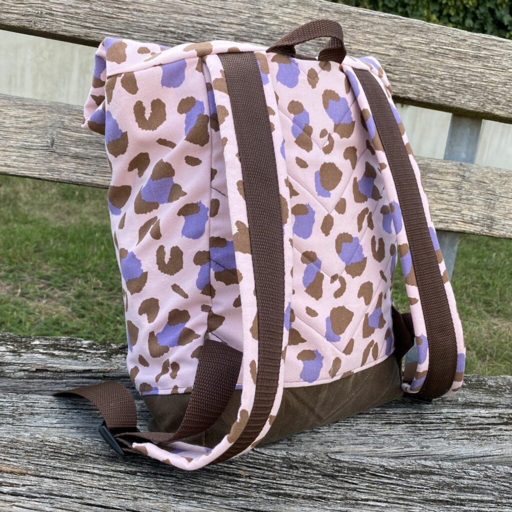 Rolltop Rucksack nähen - Schnittmuster und Anleitung Yoko