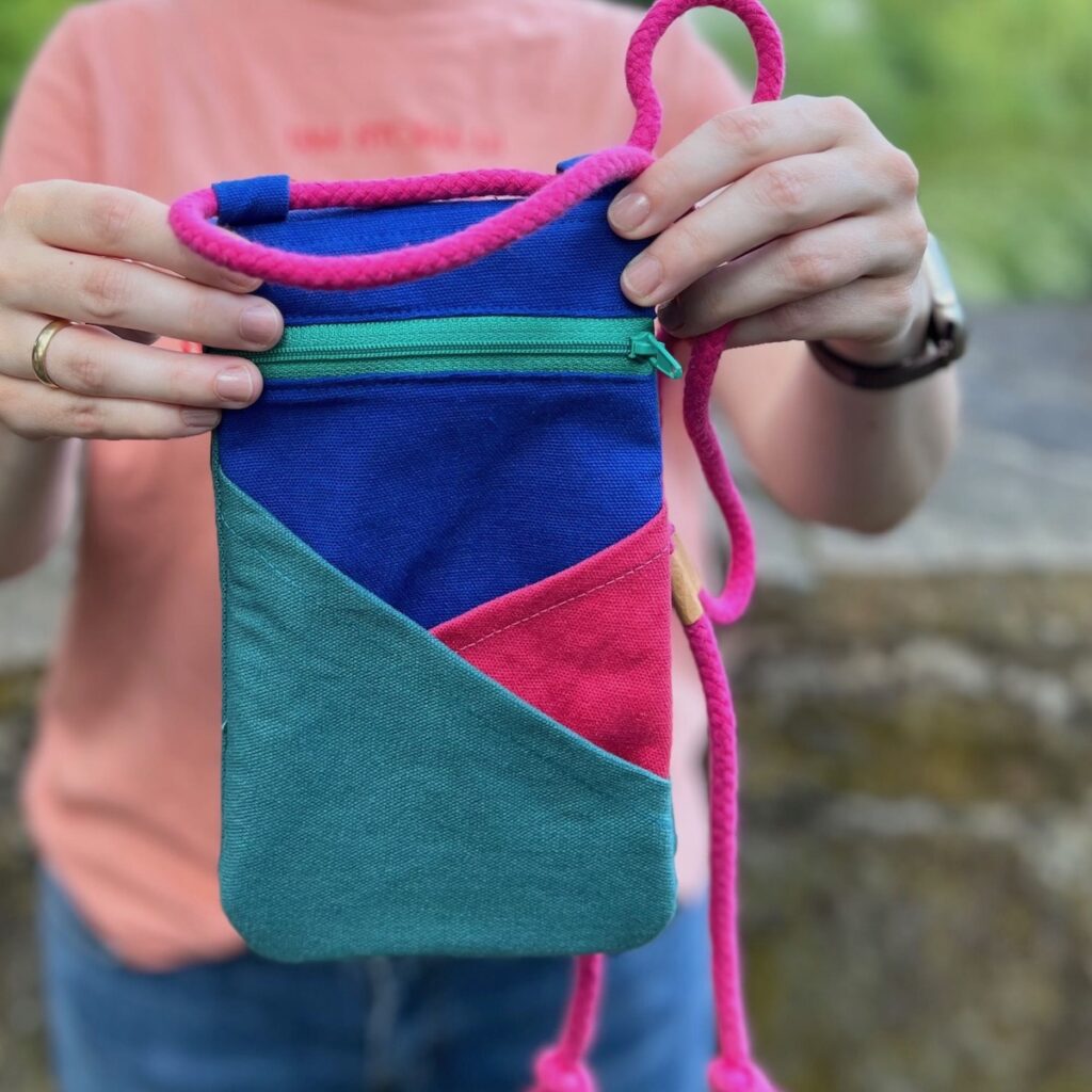 Handytasche zum Umhängen nähen