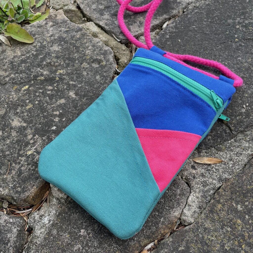 Schnittmuster Handytasche zum Umhängen
