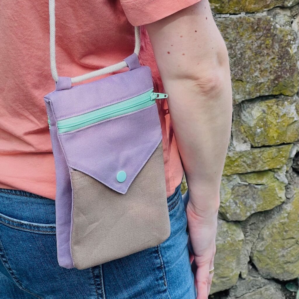 kleine Tasche nähen Schnittmuster