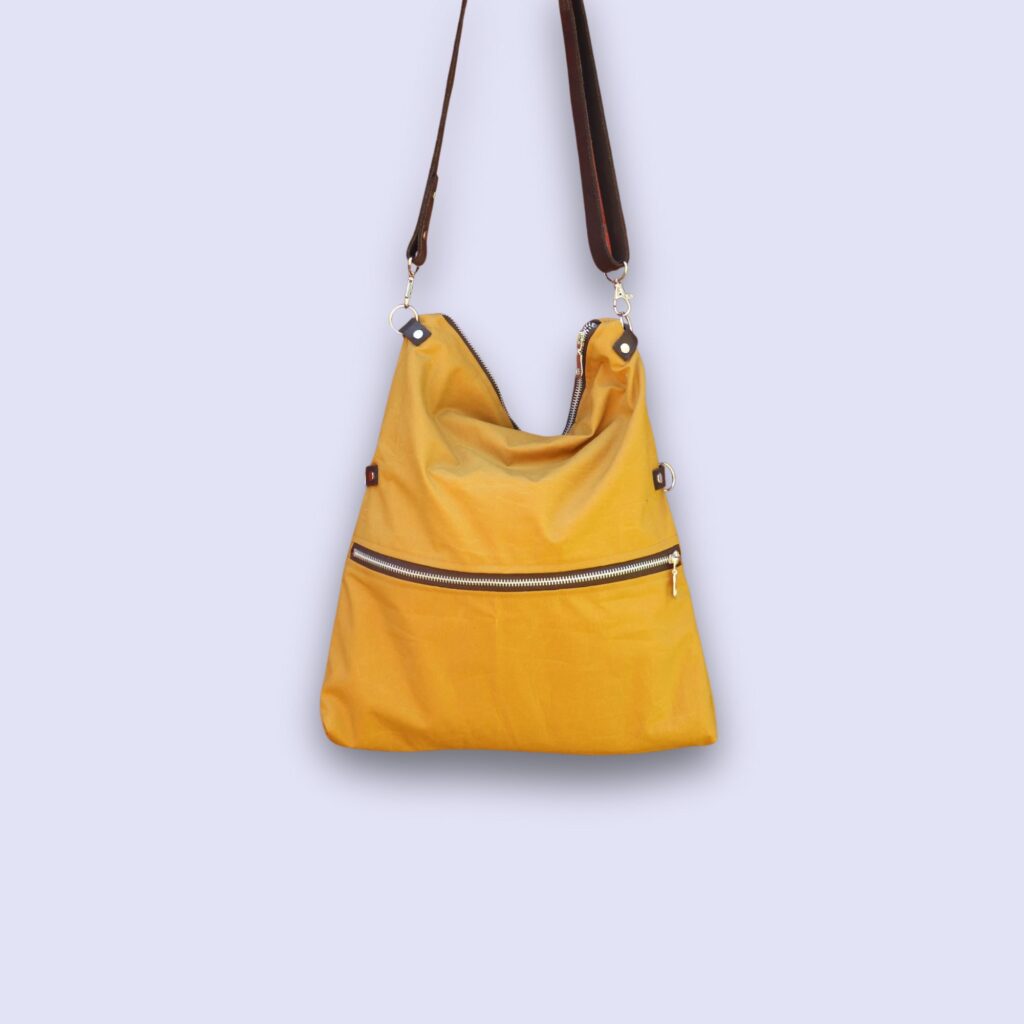 Foldover Tasche nähen: Schnittmuster & Anleitung Tasche Lara